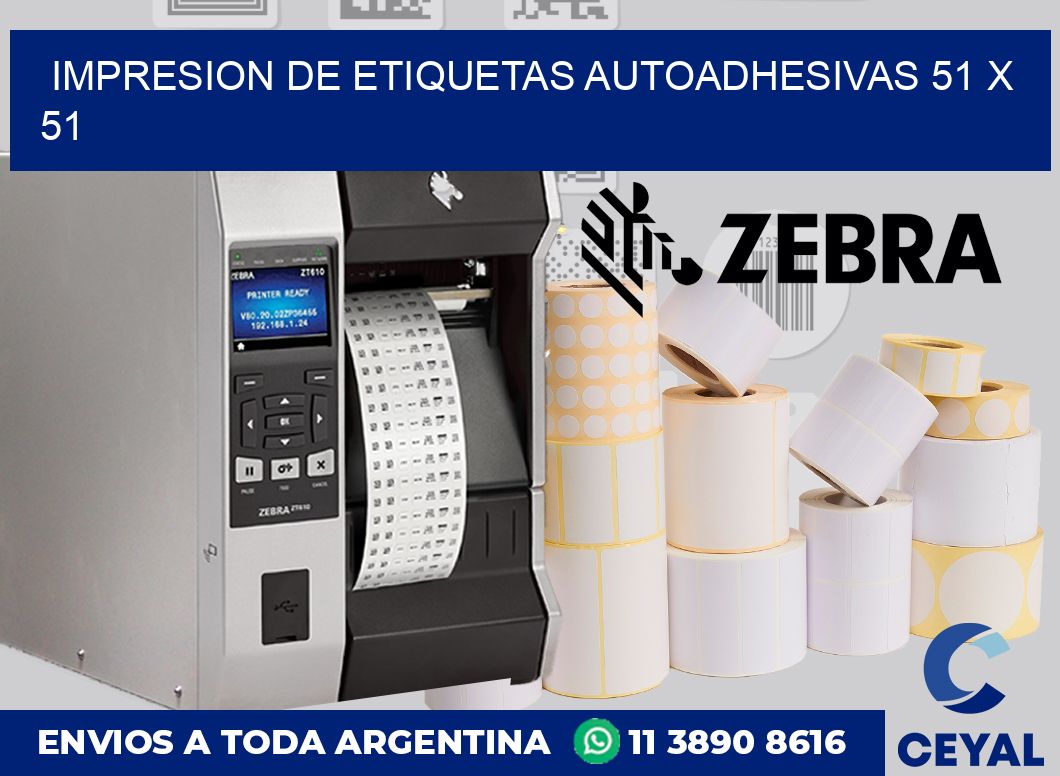 impresion de etiquetas autoadhesivas 51 x 51