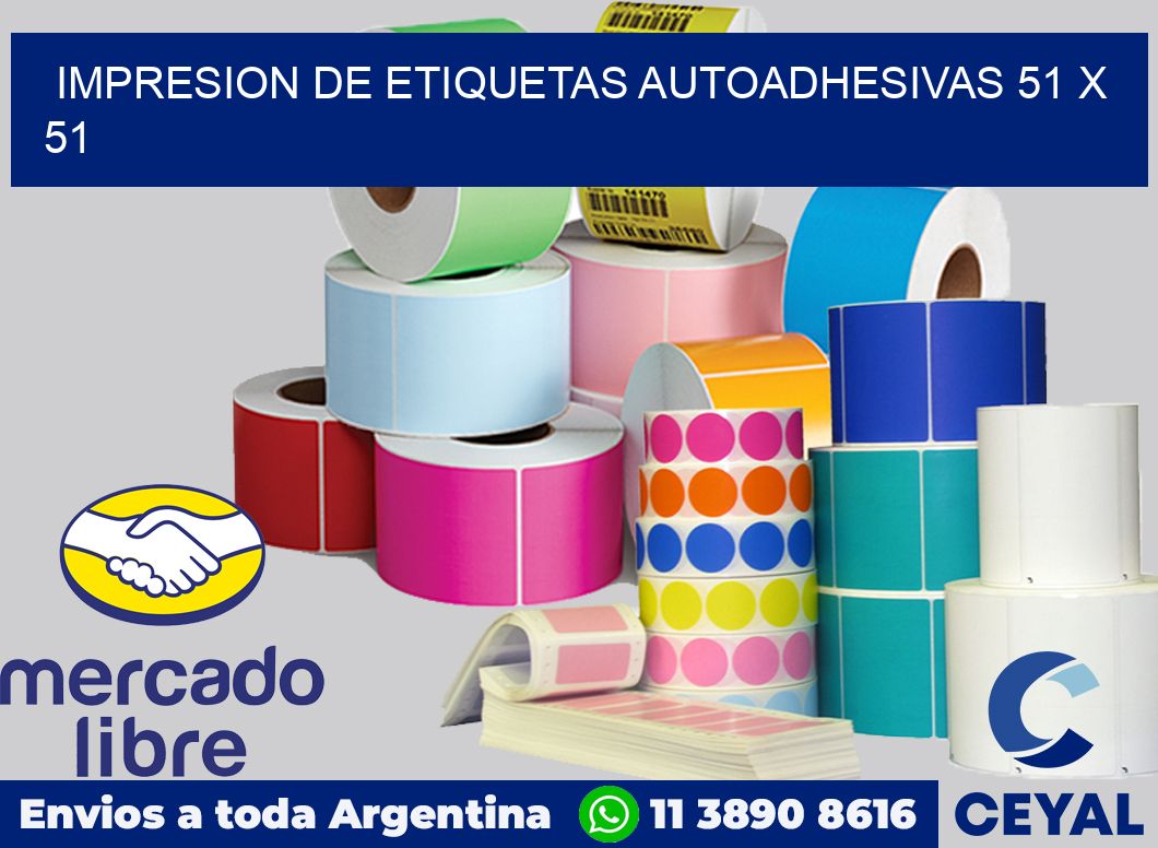 impresion de etiquetas autoadhesivas 51 x 51