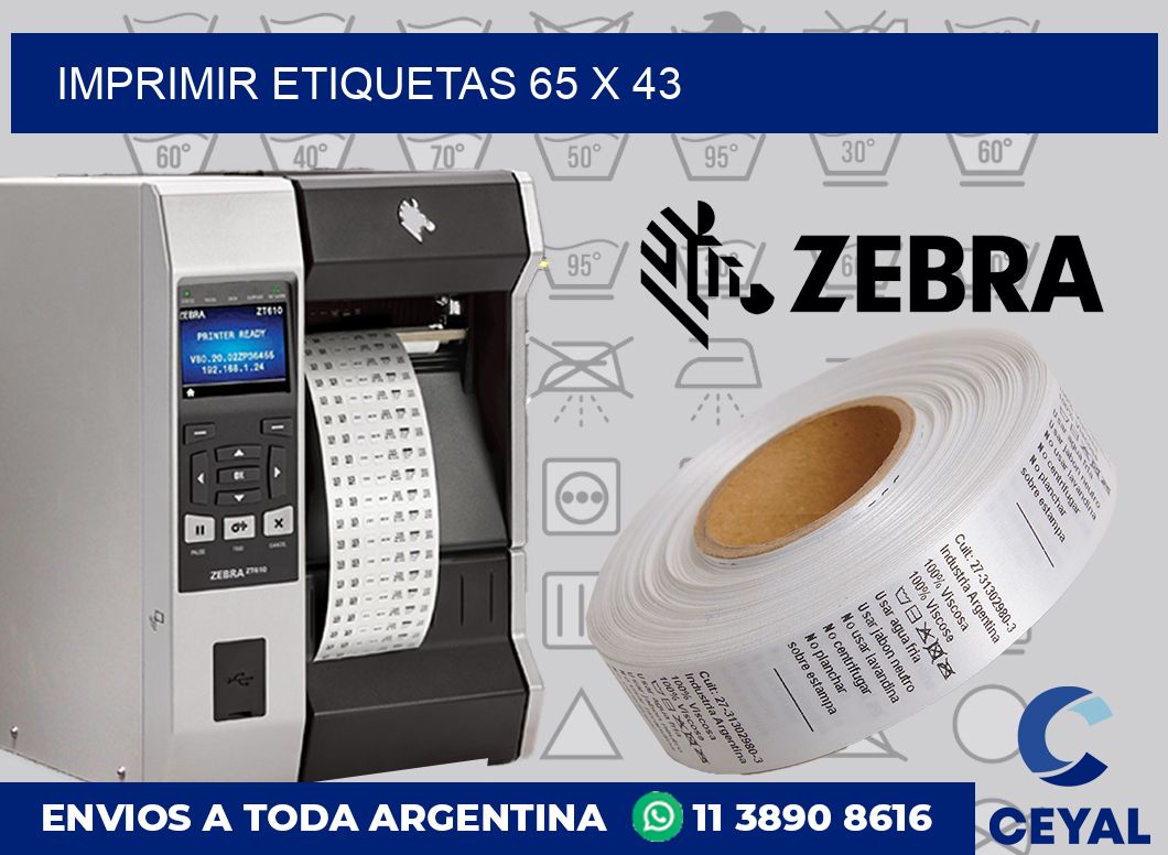 imprimir etiquetas 65 x 43