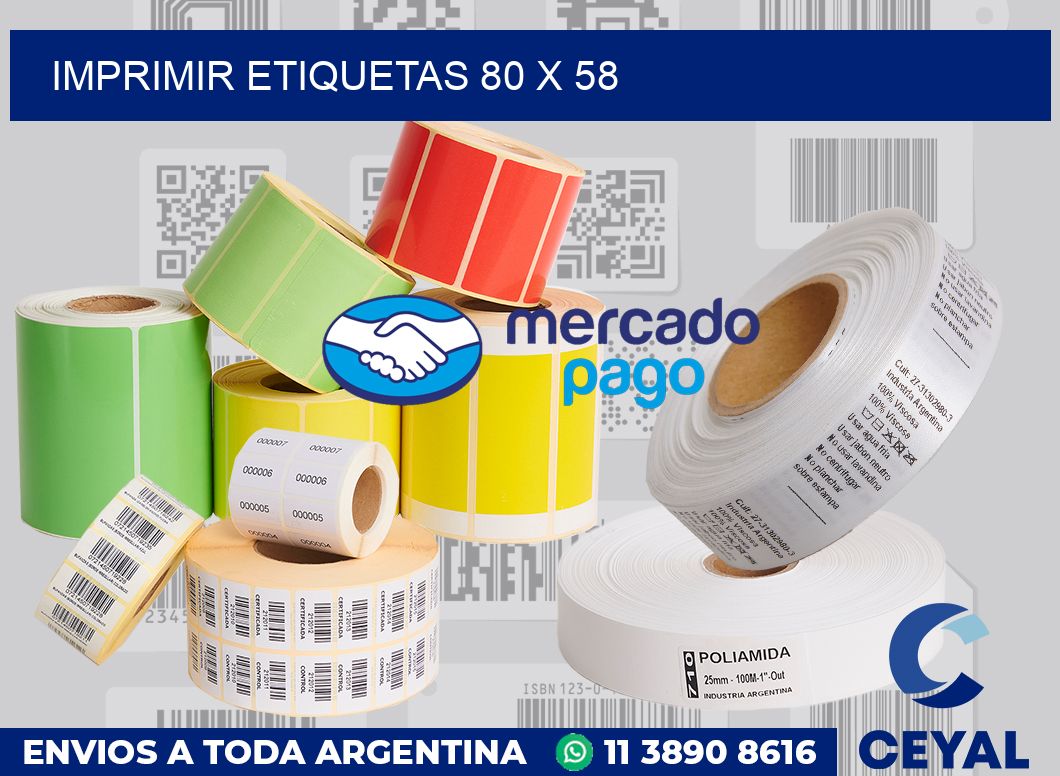 imprimir etiquetas 80 x 58
