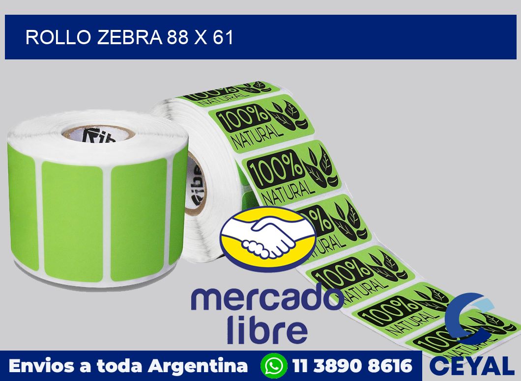 rollo zebra 88 x 61