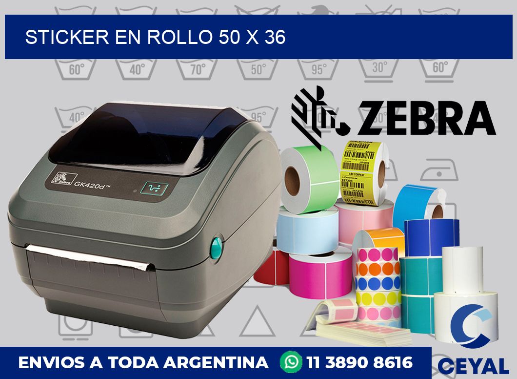 sticker en rollo 50 x 36