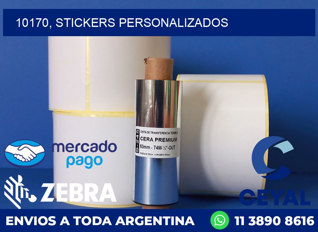 10170, stickers personalizados