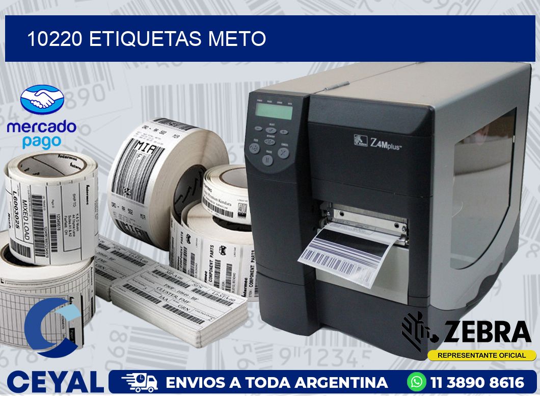 10220 ETIQUETAS METO