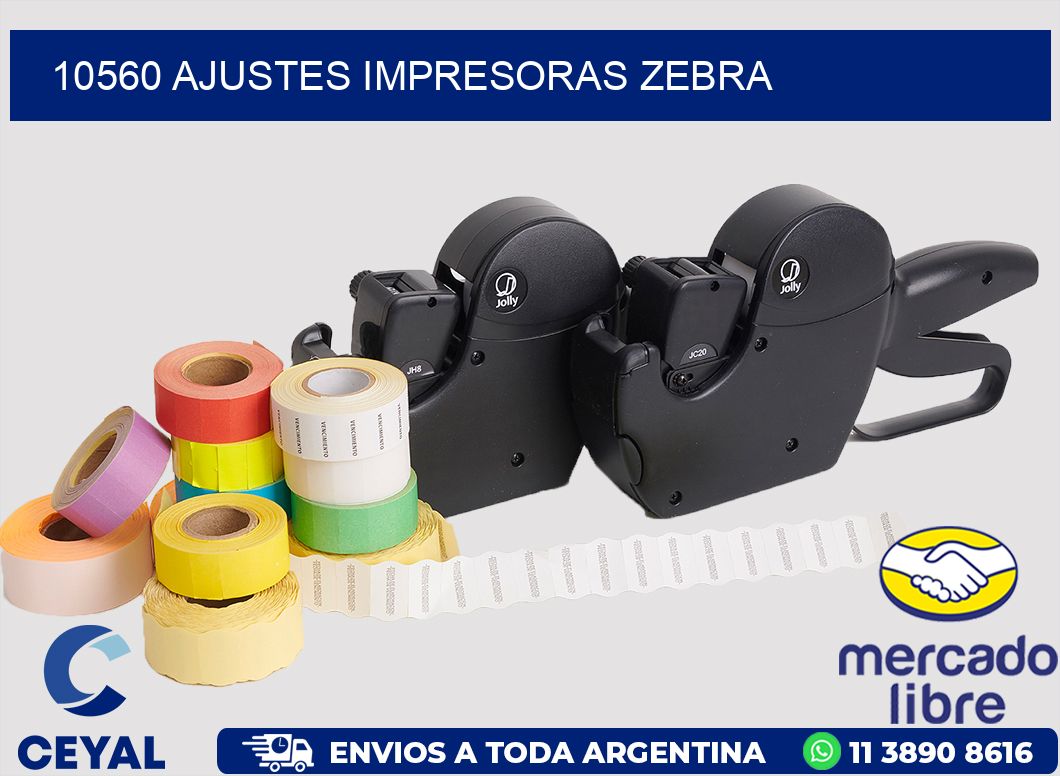 10560 AJUSTES IMPRESORAS ZEBRA