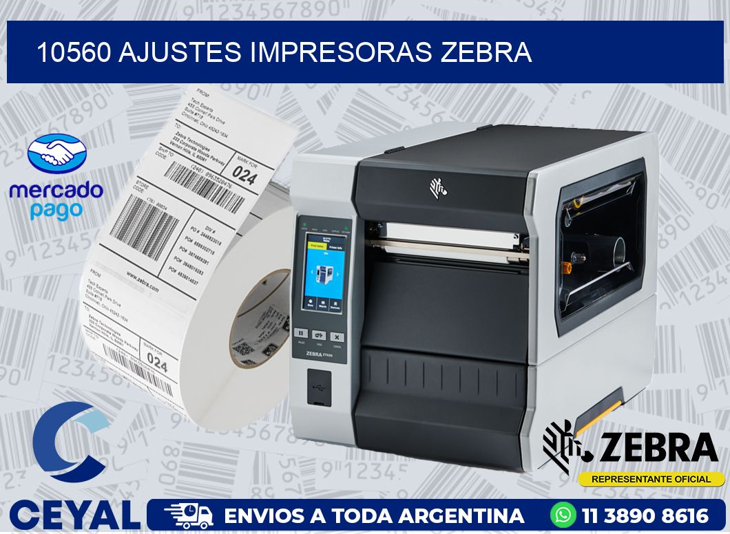 10560 AJUSTES IMPRESORAS ZEBRA