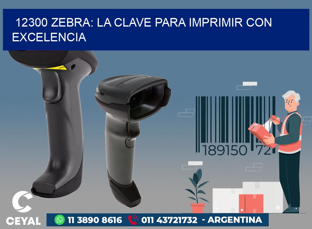 12300 ZEBRA: LA CLAVE PARA IMPRIMIR CON EXCELENCIA