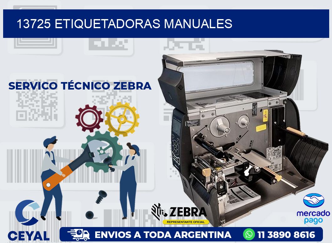 13725 ETIQUETADORAS MANUALES