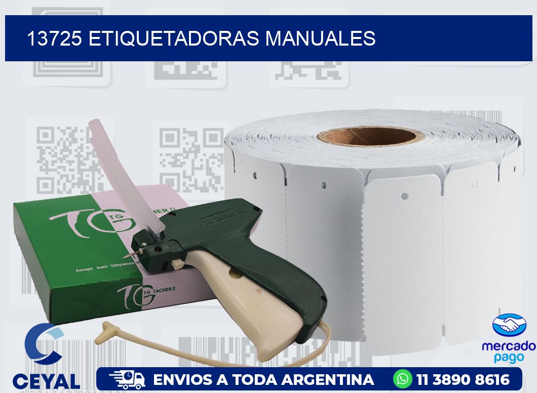 13725 ETIQUETADORAS MANUALES