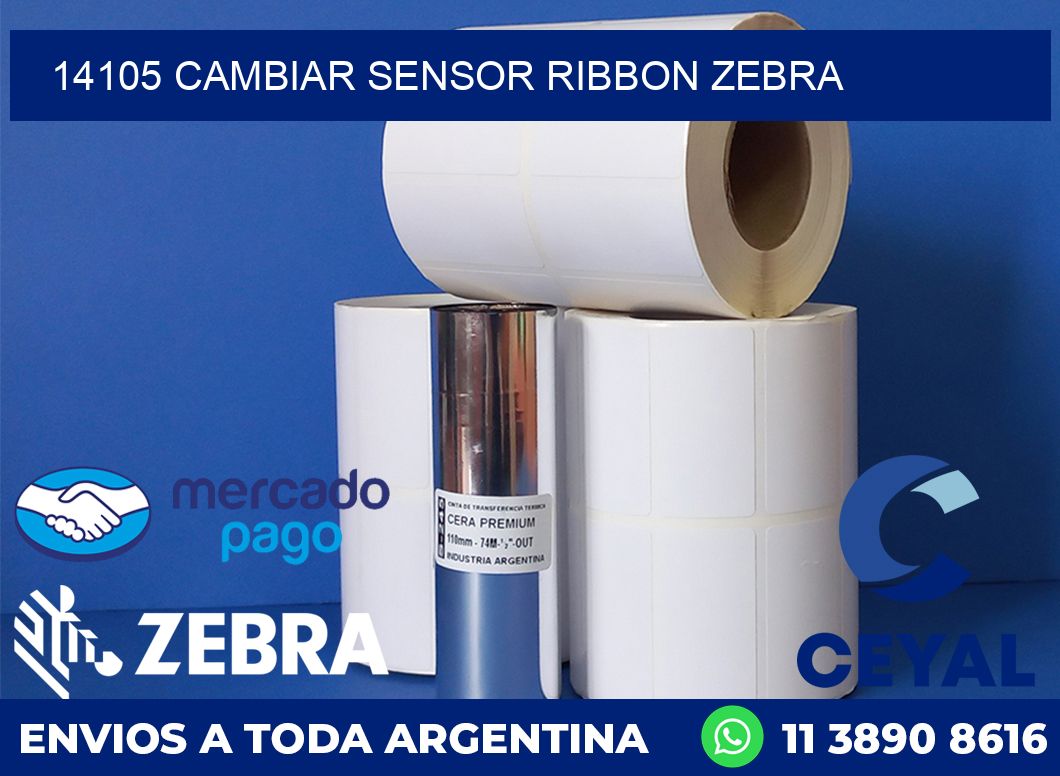 14105 CAMBIAR SENSOR RIBBON ZEBRA