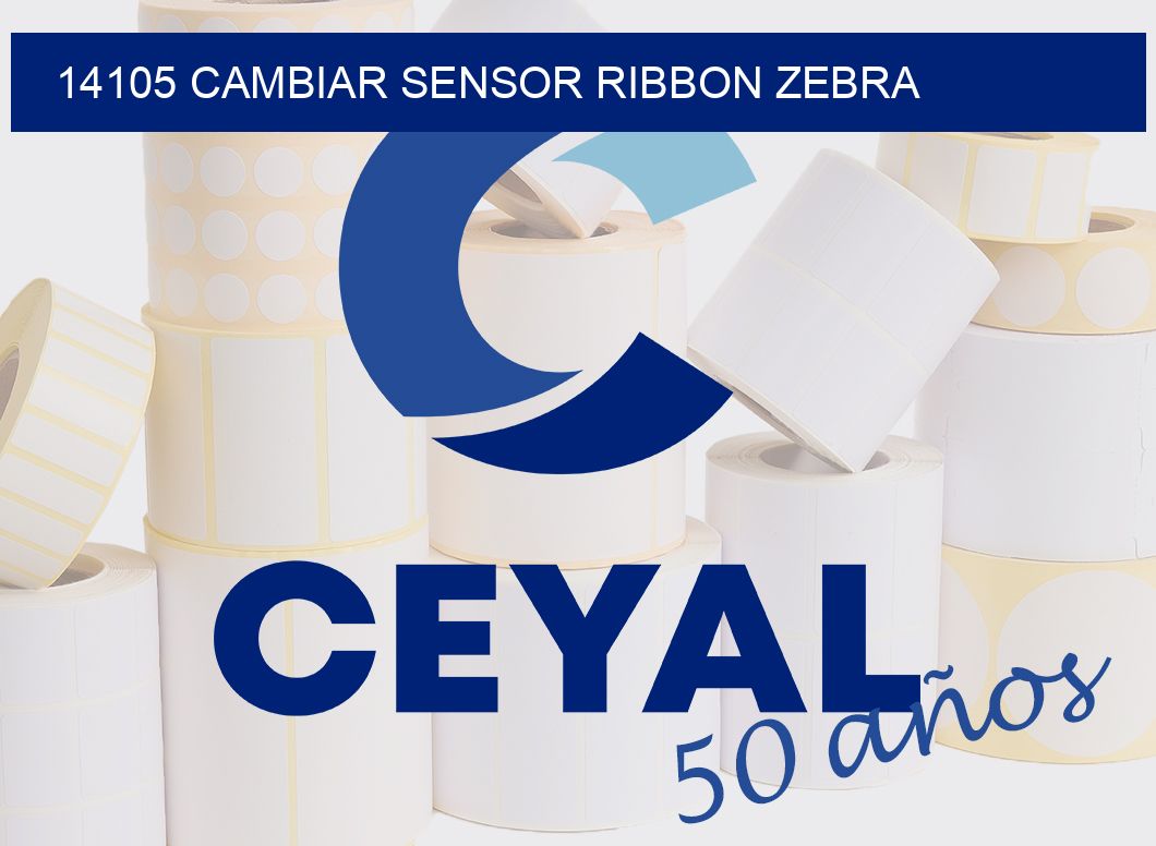 14105 CAMBIAR SENSOR RIBBON ZEBRA