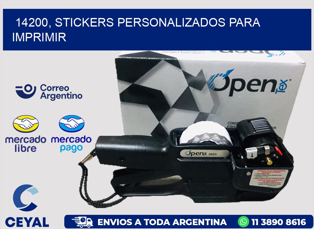 14200, stickers personalizados para imprimir