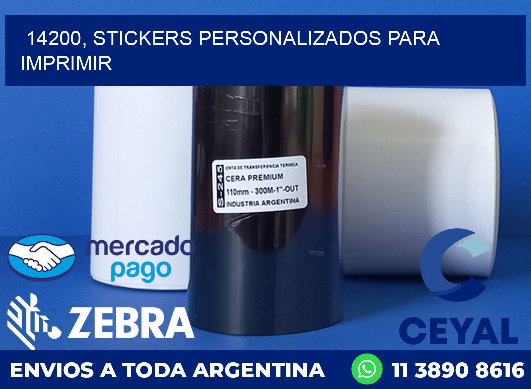 14200, stickers personalizados para imprimir