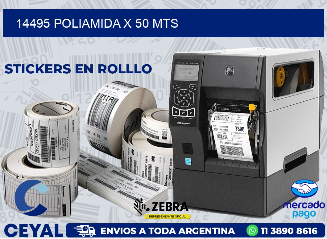 14495 POLIAMIDA X 50 MTS