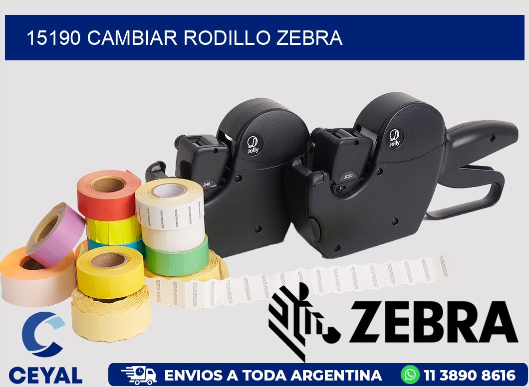 15190 CAMBIAR RODILLO ZEBRA