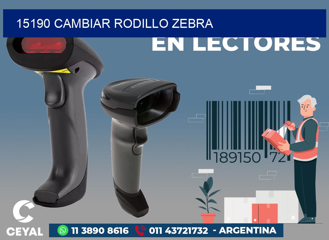 15190 CAMBIAR RODILLO ZEBRA