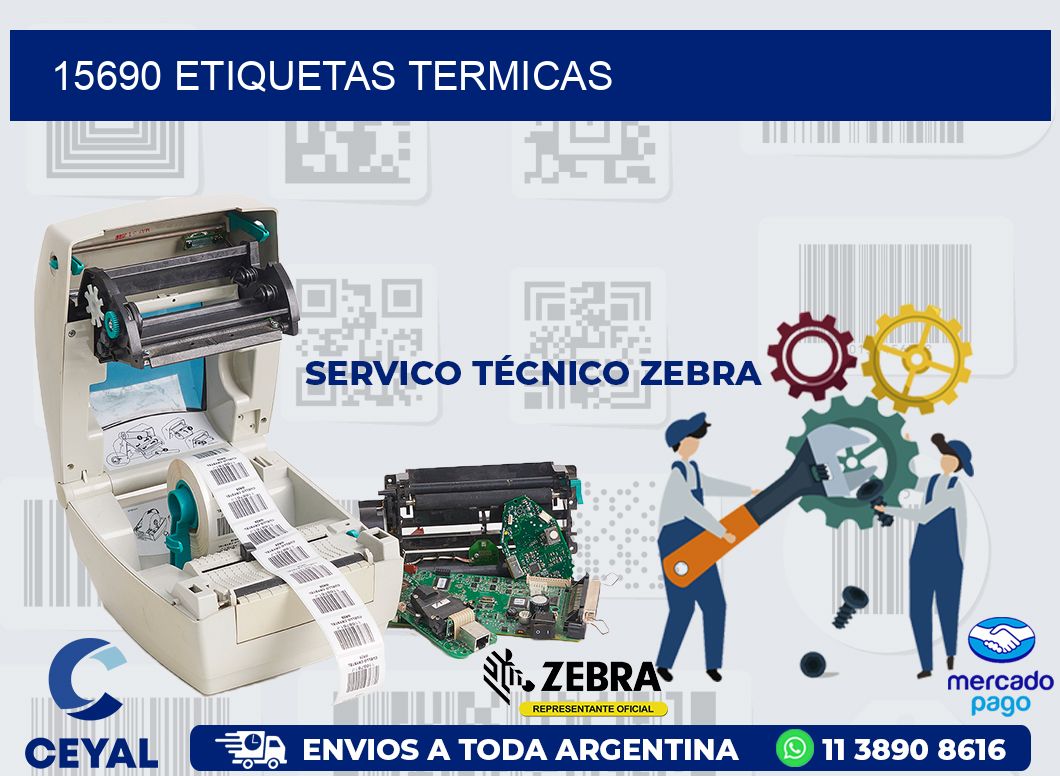 15690 ETIQUETAS TERMICAS