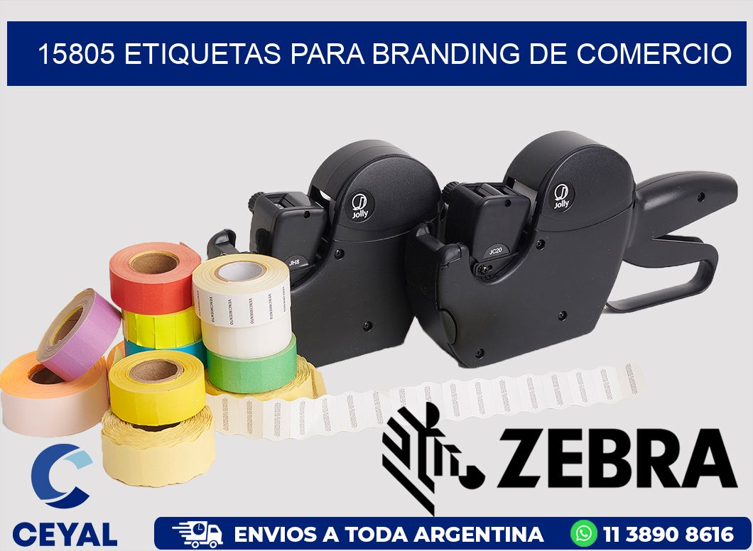 15805 ETIQUETAS PARA BRANDING DE COMERCIO