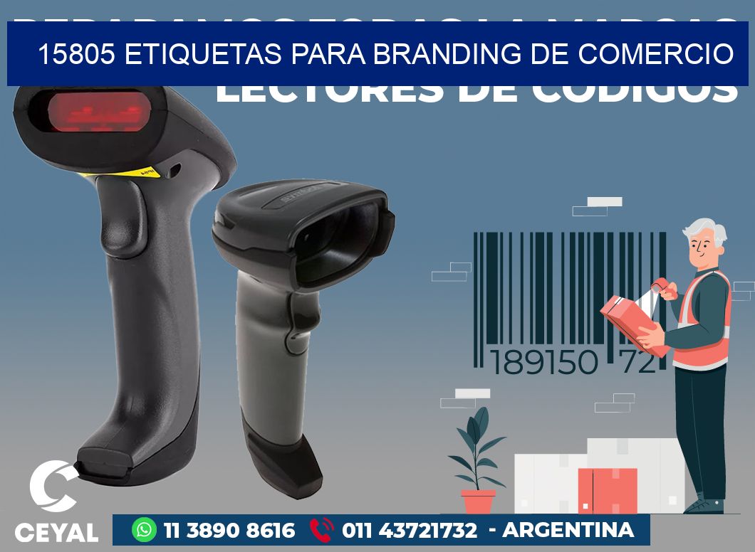 15805 ETIQUETAS PARA BRANDING DE COMERCIO