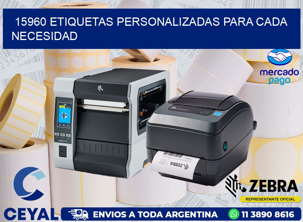 15960 ETIQUETAS PERSONALIZADAS PARA CADA NECESIDAD