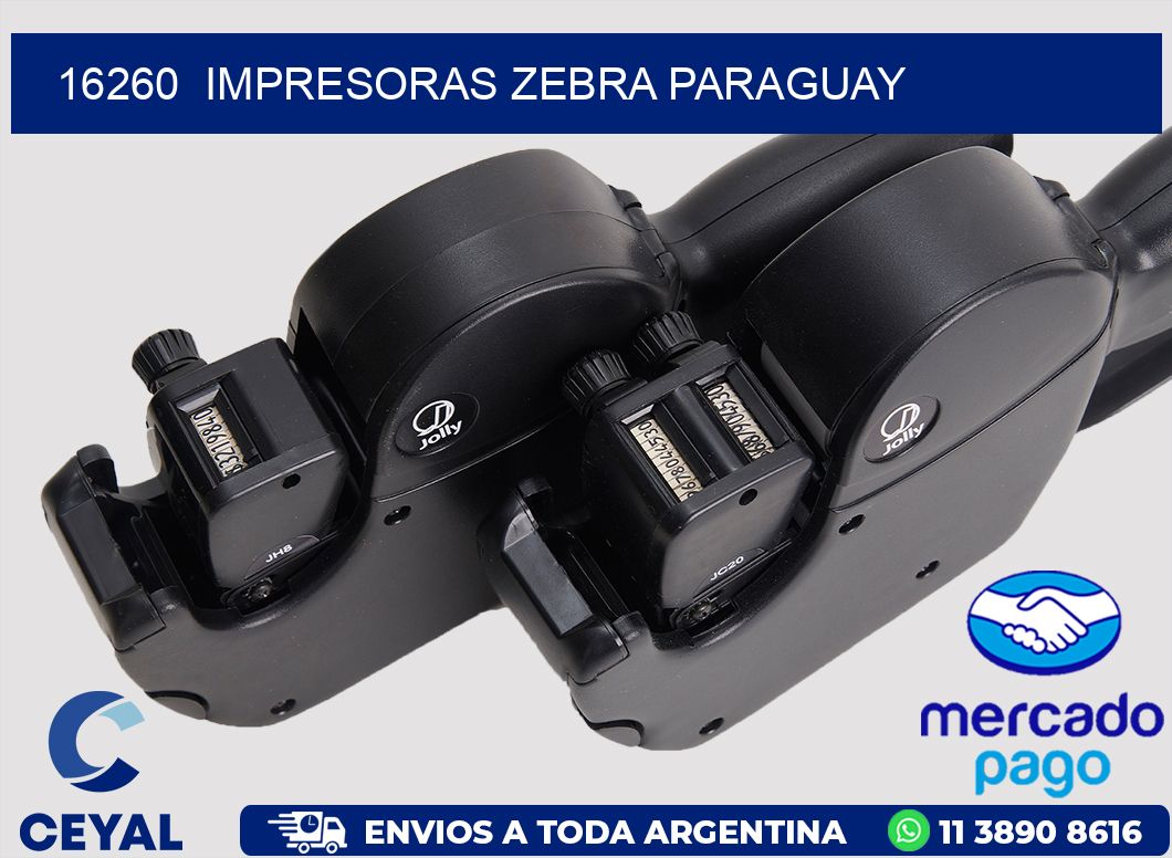 16260  IMPRESORAS ZEBRA PARAGUAY