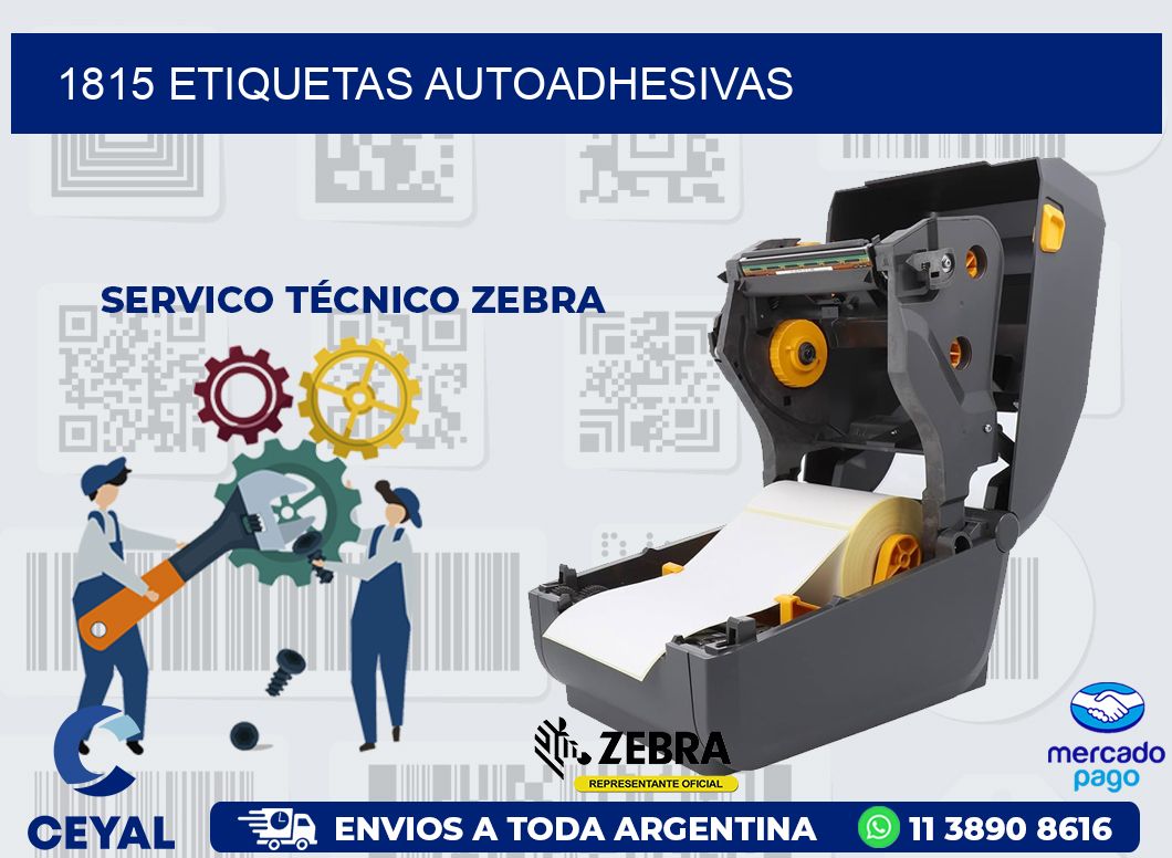 1815 ETIQUETAS AUTOADHESIVAS