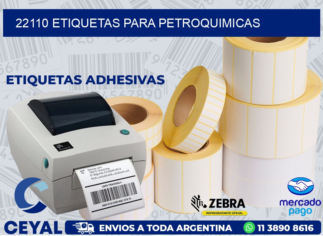 22110 ETIQUETAS PARA PETROQUIMICAS