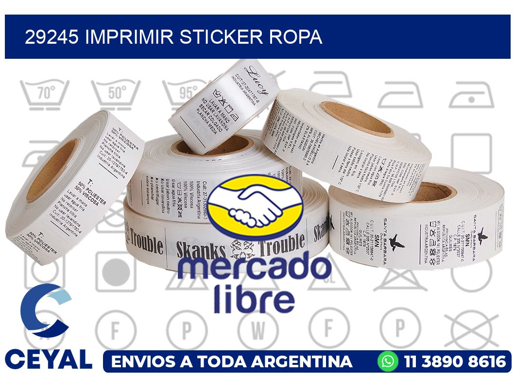 29245 IMPRIMIR STICKER ROPA