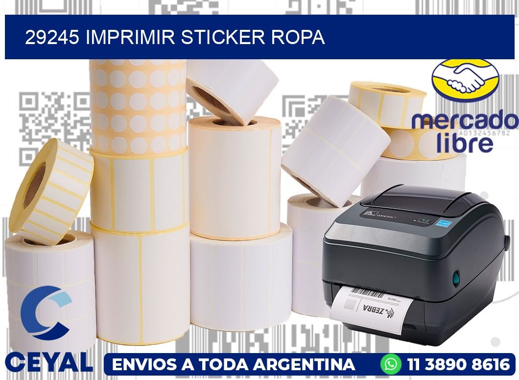 29245 IMPRIMIR STICKER ROPA