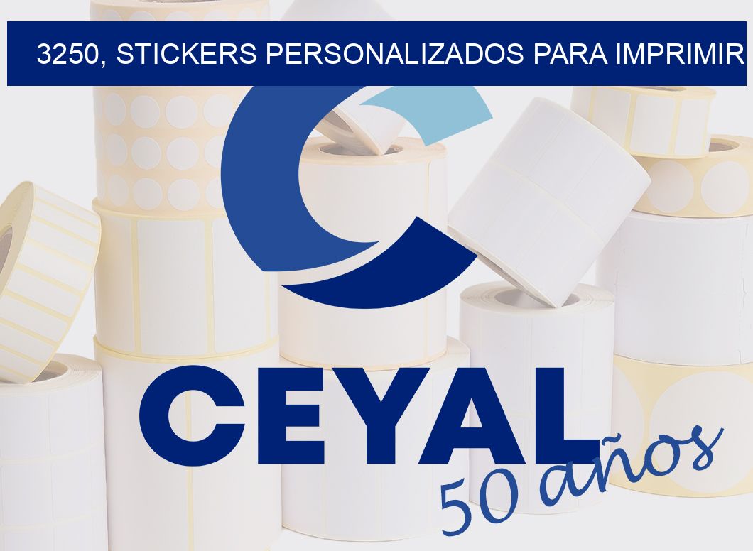 3250, stickers personalizados para imprimir