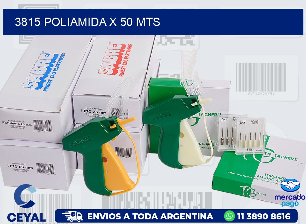 3815 POLIAMIDA X 50 MTS