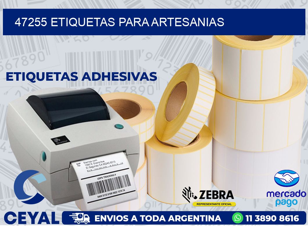 47255 ETIQUETAS PARA ARTESANIAS