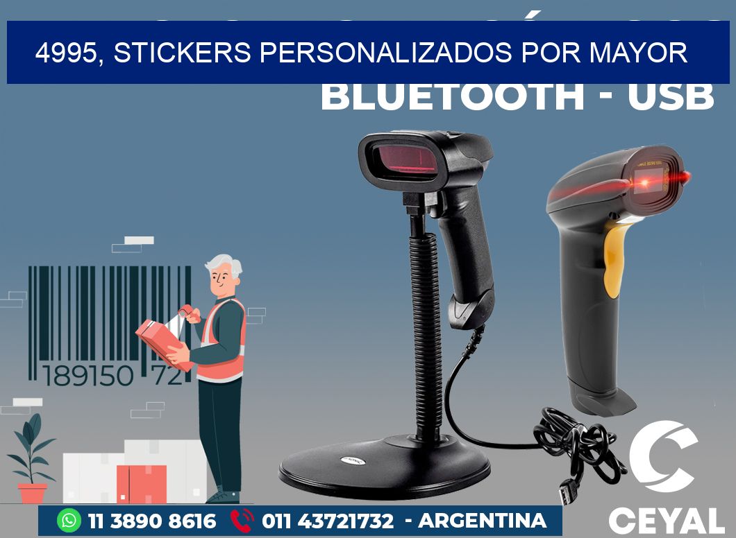 4995, stickers personalizados por mayor