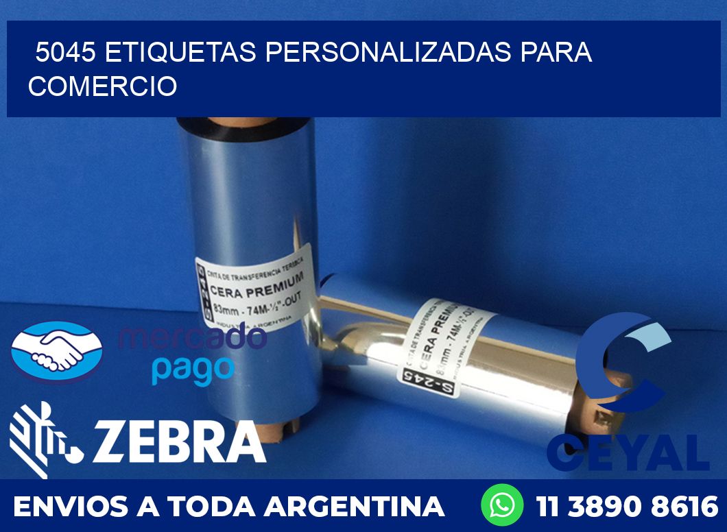 5045 ETIQUETAS PERSONALIZADAS PARA COMERCIO