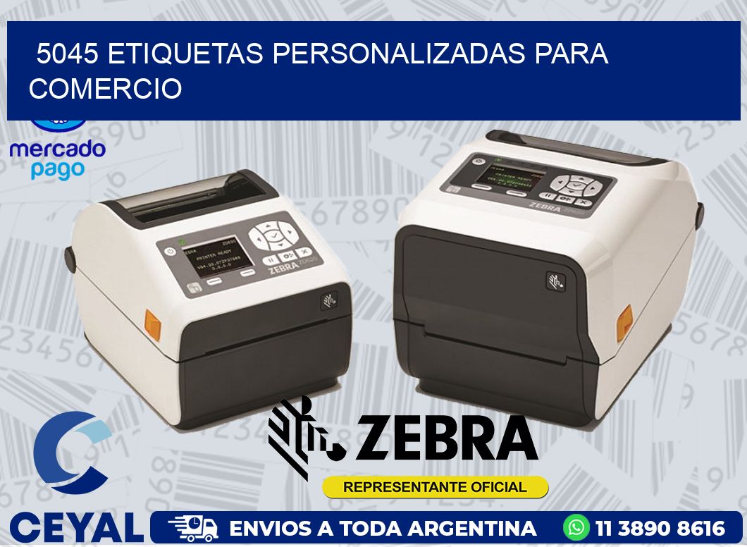 5045 ETIQUETAS PERSONALIZADAS PARA COMERCIO