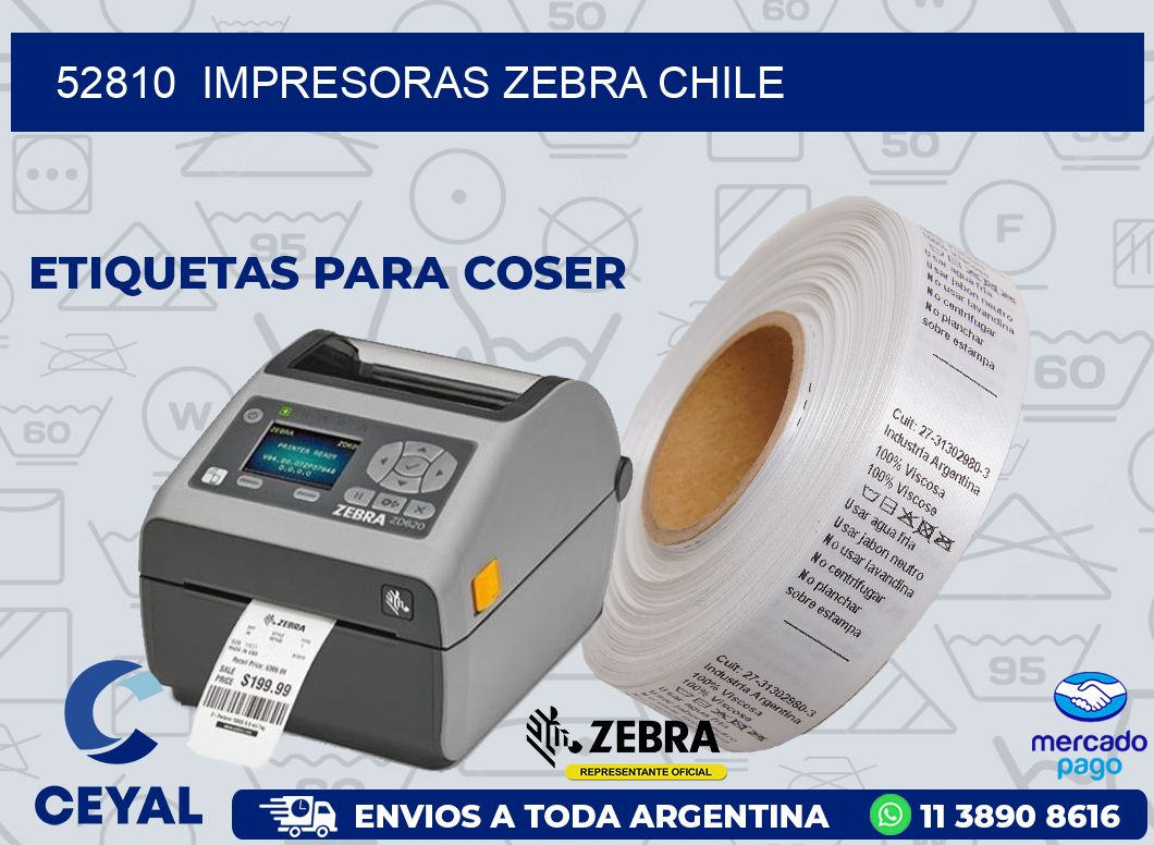 52810  IMPRESORAS ZEBRA CHILE