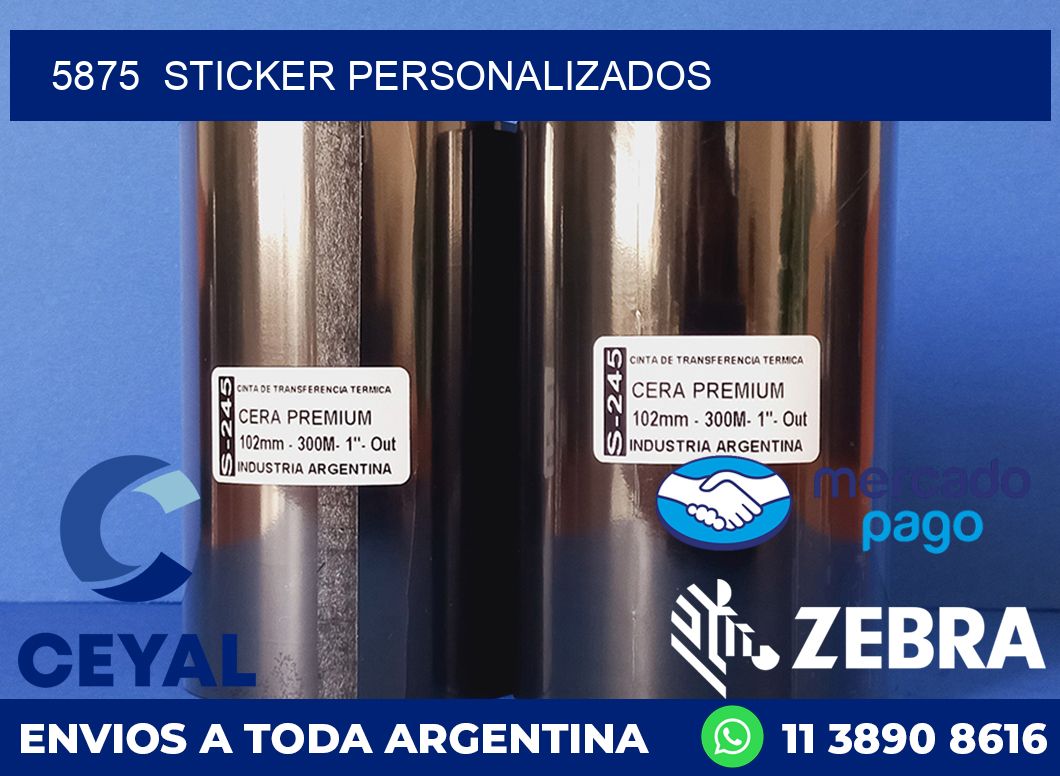 5875  sticker personalizados