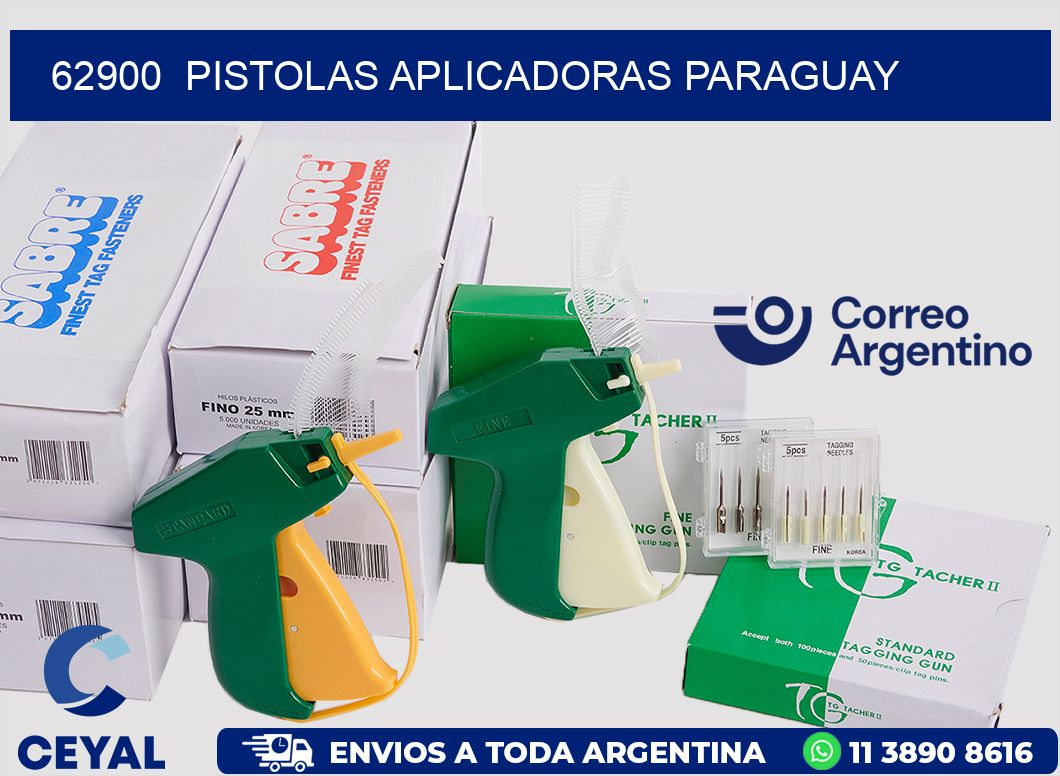 62900  PISTOLAS APLICADORAS PARAGUAY