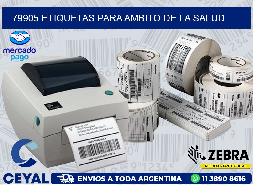 79905 ETIQUETAS PARA AMBITO DE LA SALUD
