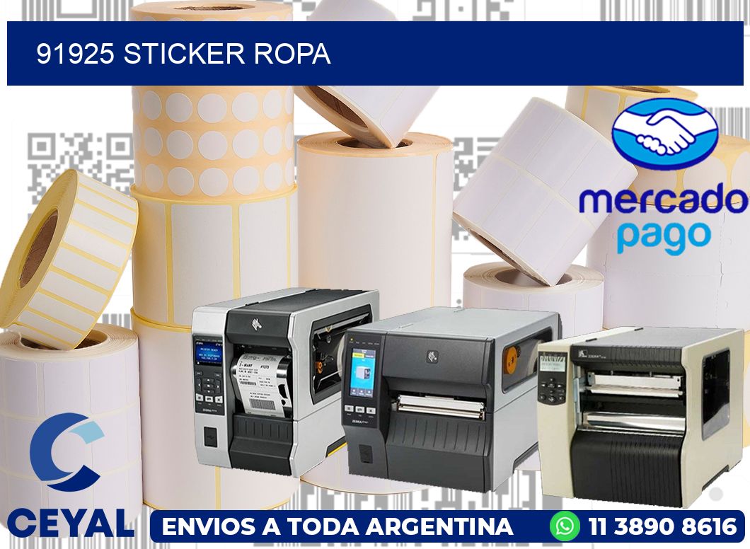 91925 STICKER ROPA