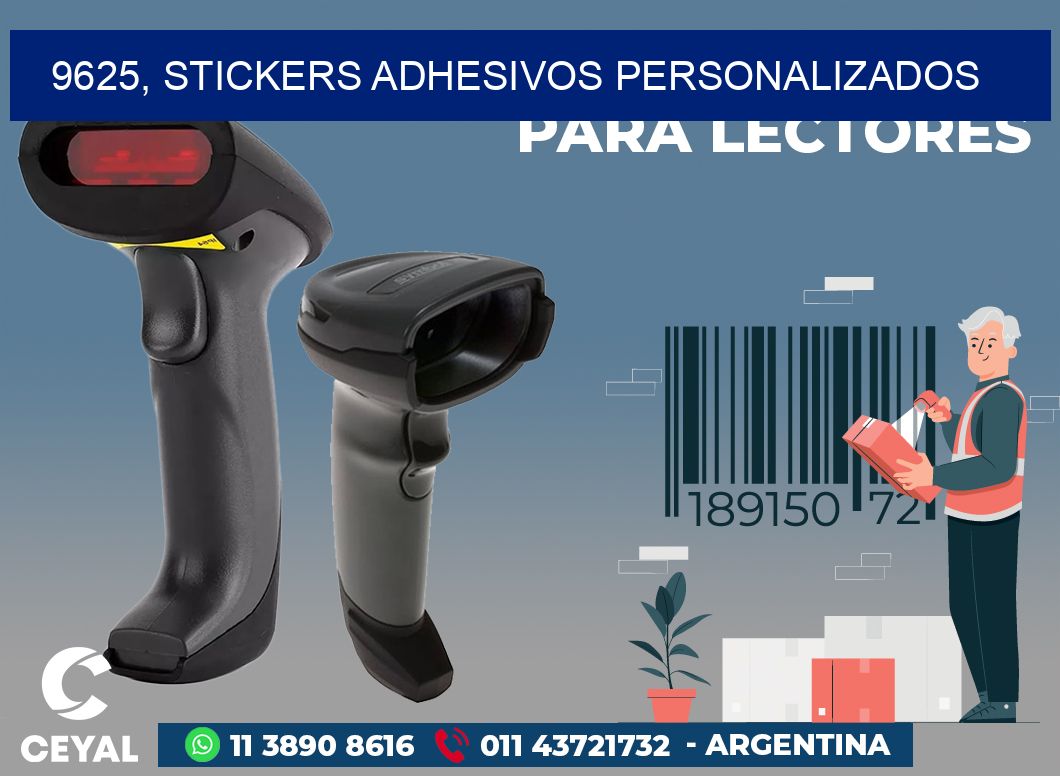 9625, stickers adhesivos personalizados