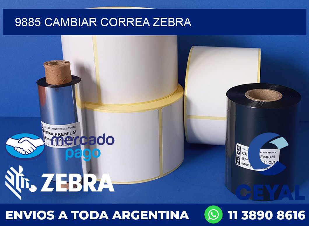 9885 CAMBIAR CORREA ZEBRA