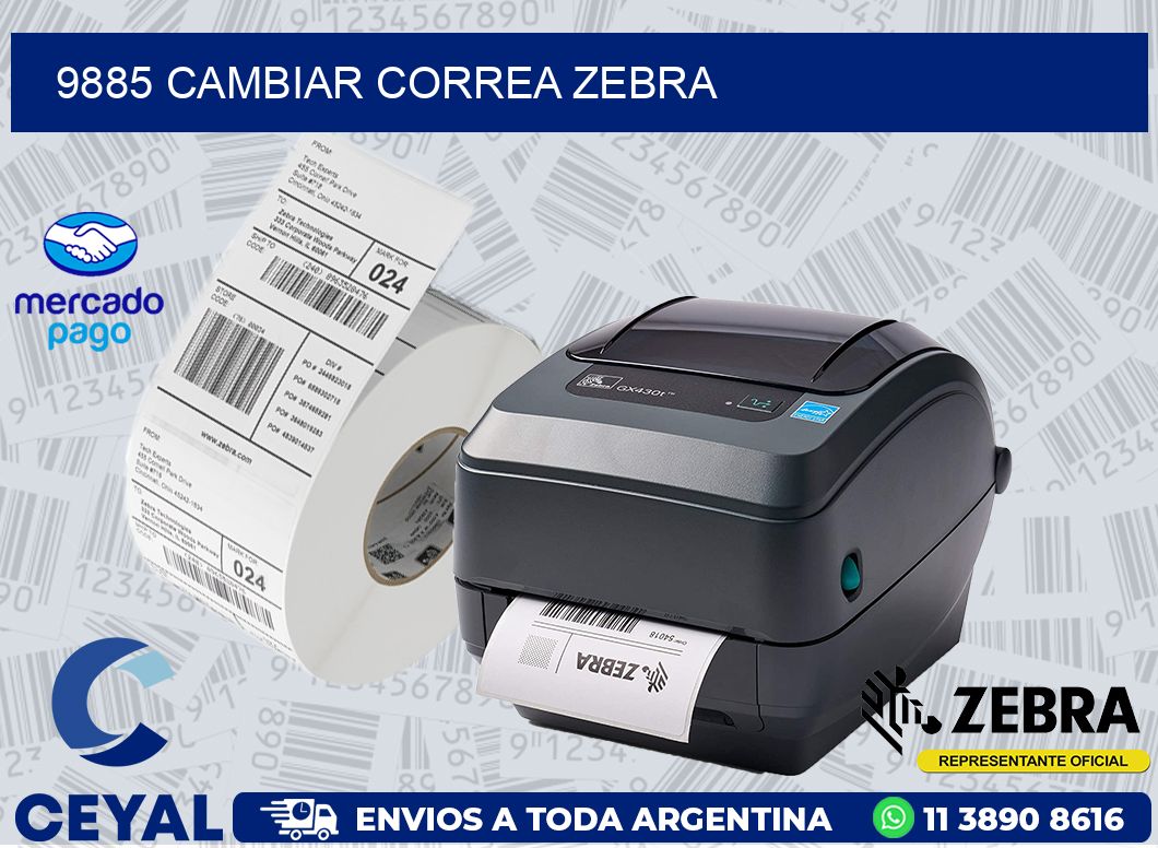 9885 CAMBIAR CORREA ZEBRA