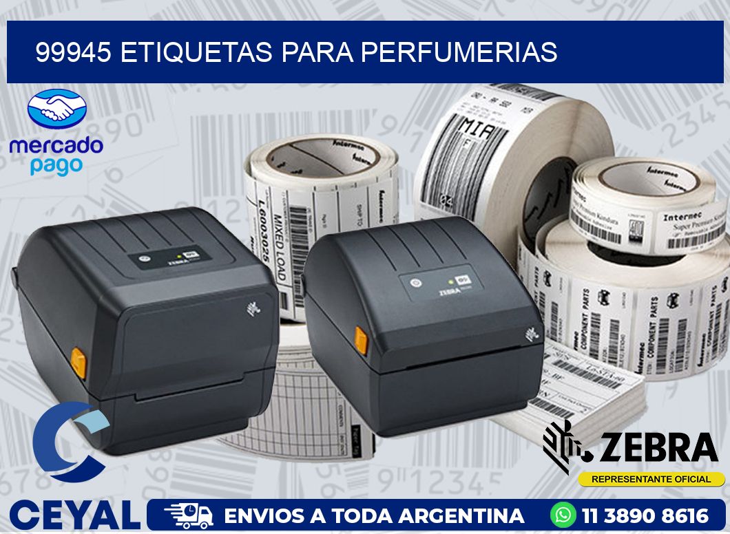 99945 ETIQUETAS PARA PERFUMERIAS