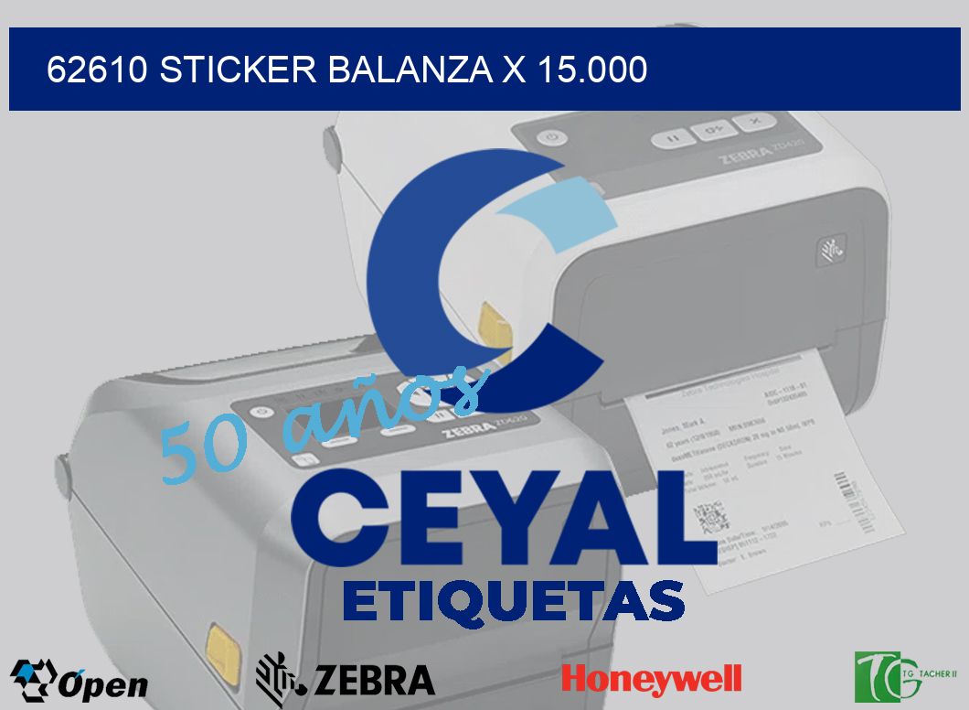 62610 sticker balanza x 15.000