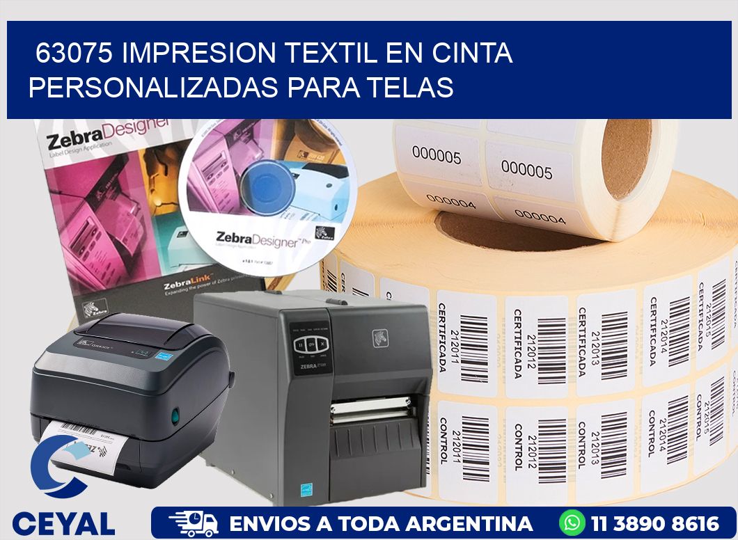 63075 IMPRESION TEXTIL EN CINTA PERSONALIZADAS PARA TELAS