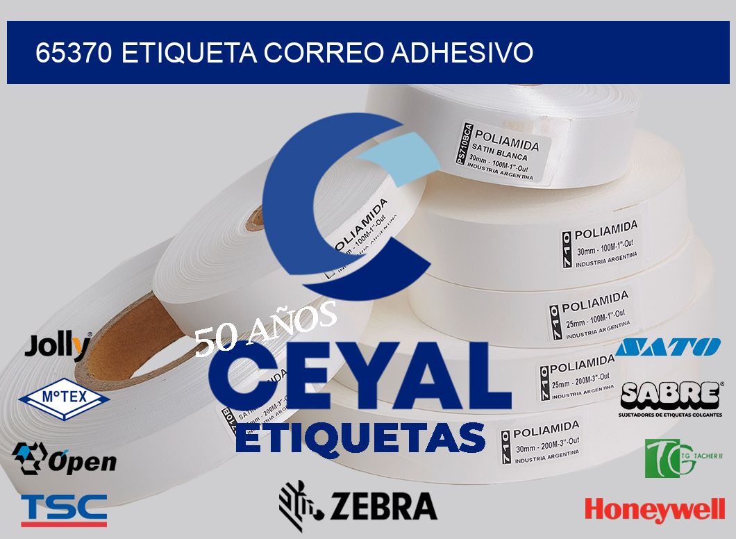 65370 ETIQUETA CORREO ADHESIVO