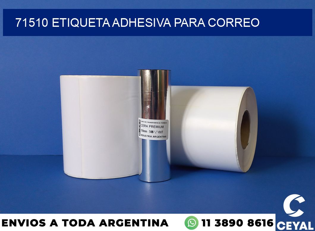 71510 ETIQUETA ADHESIVA PARA CORREO