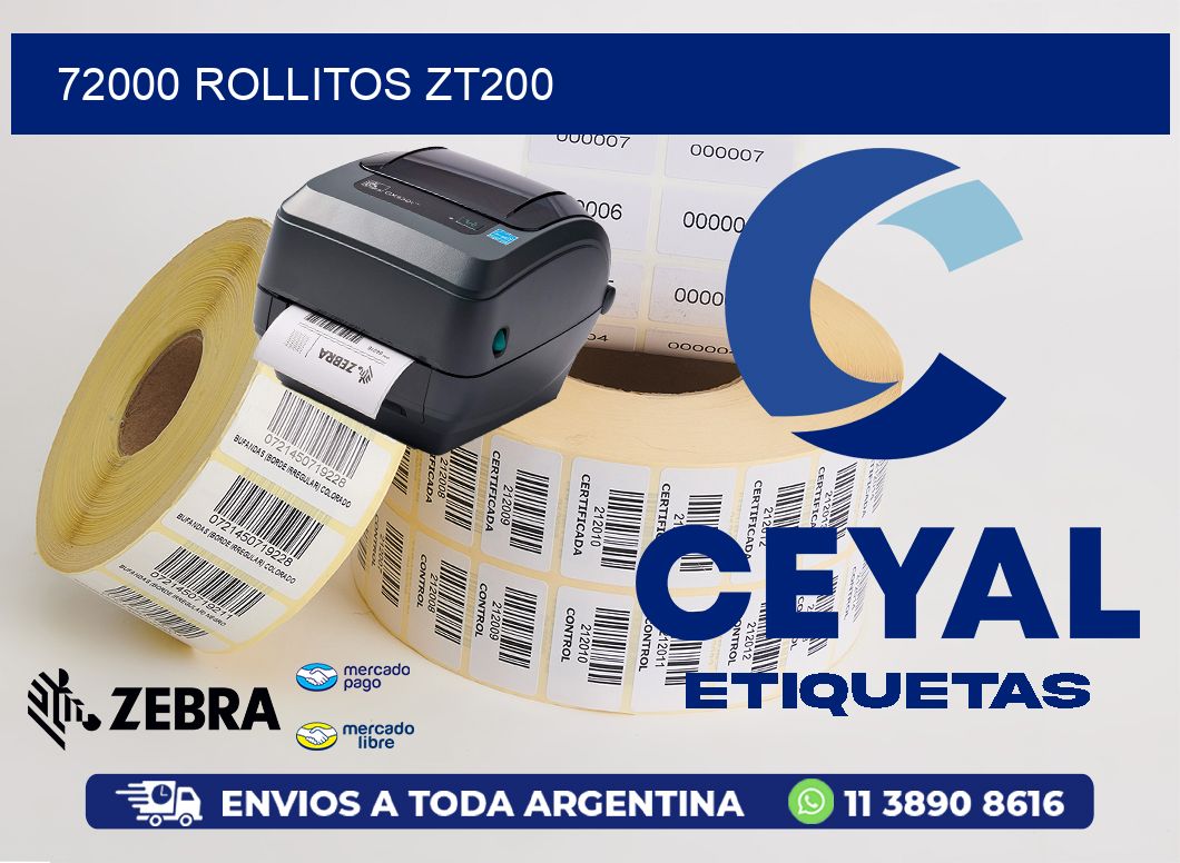 72000 ROLLITOS ZT200