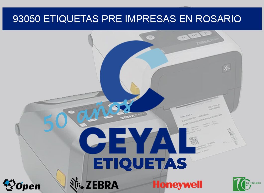 93050 ETIQUETAS PRE IMPRESAS EN ROSARIO